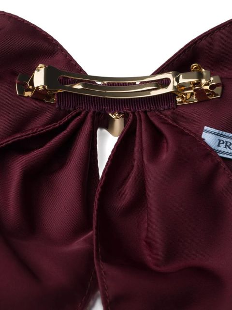Prada Re-Nylon hair clip - Red - zdjęcie produktu nr 2