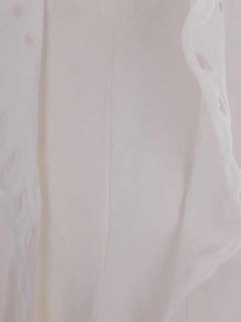 MARANT ÉTOILE Odyle crew-neck top - White