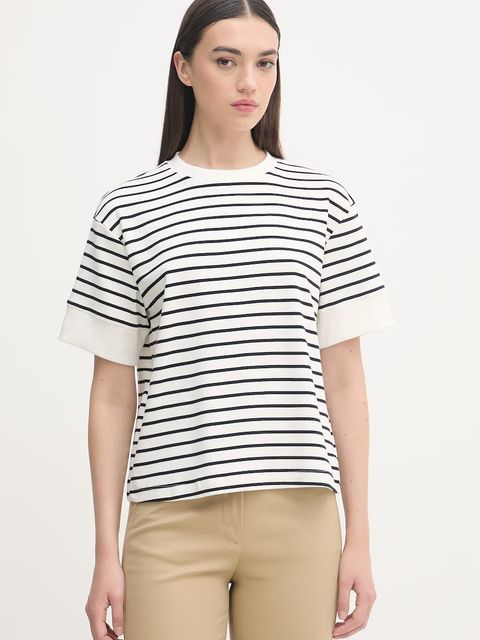 United Colors of Benetton t-shirt damski z bawełną - zdjęcie produktu nr 2