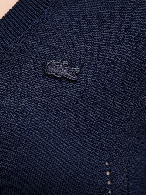 Lacoste sweter bawełniany
