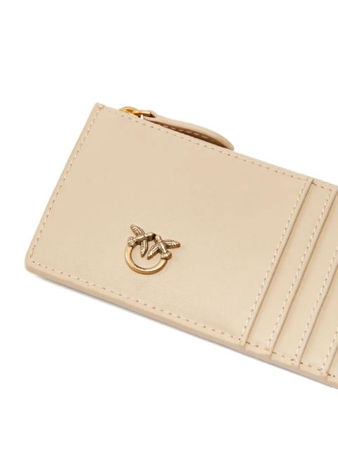 PINKO zipped cardholder - Neutrals