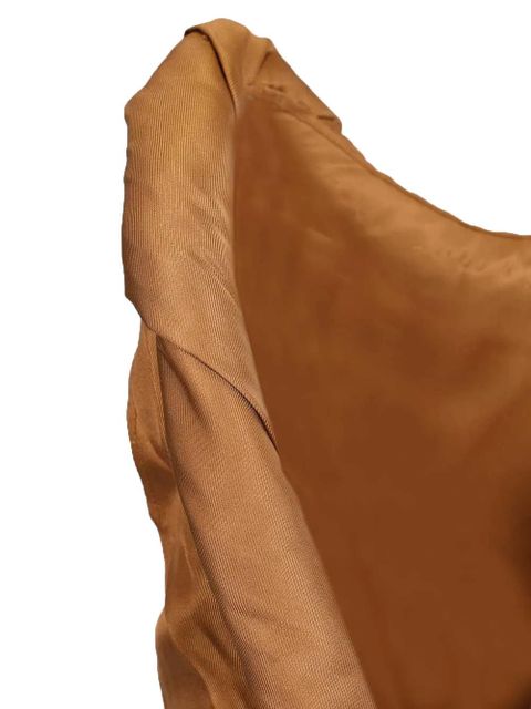 LouLou de Saison Susan twisted-collar dress - Neutrals