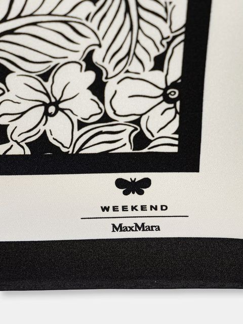 Weekend Max Mara apaszka damska jedwabna AONESTO - zdjęcie produktu nr 1