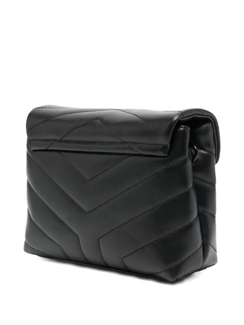 Saint Laurent logo-plaque mini bag - Black - zdjęcie produktu nr 2