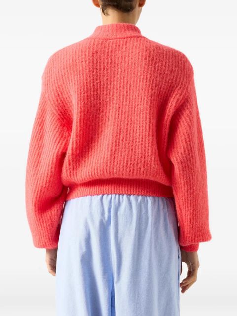 American Vintage buttoned east cardigan - Red