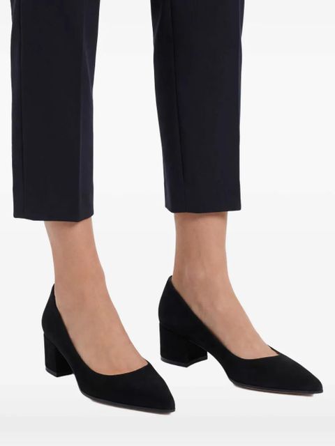 Gianvito Rossi Piper 45mm suede pumps - Black