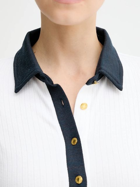 Rag & Bone longsleeve kolor biały RE0C25FP3LW