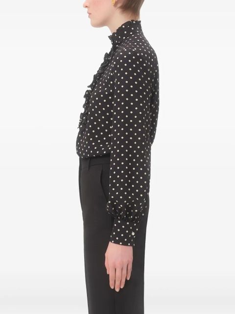 Valentino Garavani Plusdepois-print shirt - Black