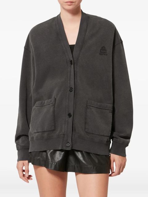 MARANT ÉTOILE Stephy embroidery jacket - Grey