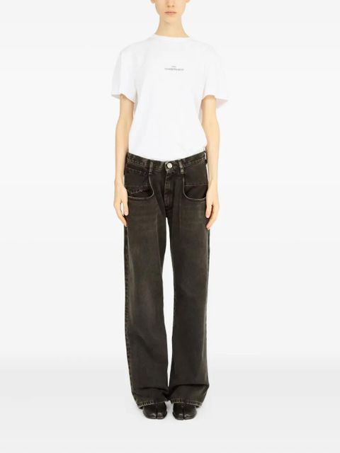 Maison Margiela straight-leg jeans - Black - zdjęcie produktu nr 2