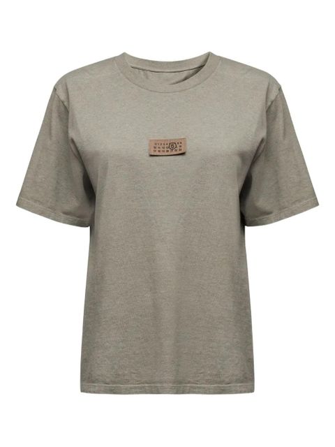 MM6 Maison Margiela cotton T-shirt - Grey - zdjęcie produktu nr 1