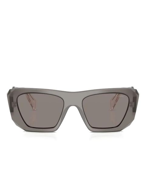 Prada Eyewear Symbole geometric-frame sunglasses - Grey
