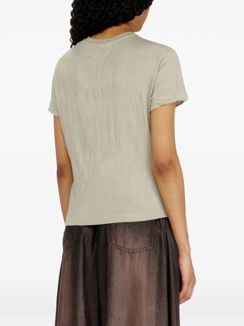 Diesel graphic-print cotton T-shirt - Neutrals