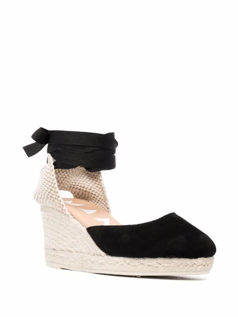 Manebi 75mm espadrilles - Black