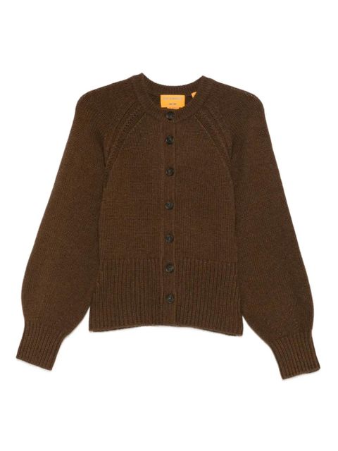 Guest In Residence buttoned knit cardigan - Brown - zdjęcie produktu nr 1