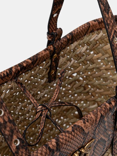 Pinko torebka kolor brązowy 103324 A2GO