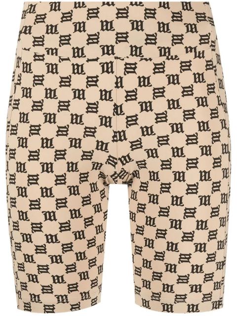 MISBHV logo-print cycling shorts - Neutrals - zdjęcie produktu nr 1