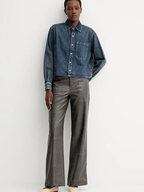 G-Star koszula jeansowa Boxy Relaxed 1-pkt - zdjęcie produktu nr 1