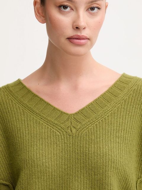 United Colors of Benetton sweter z dodatkiem wełny