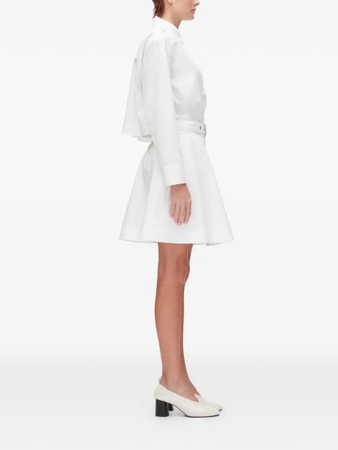 3.1 Phillip Lim belted shirt mini dress - White