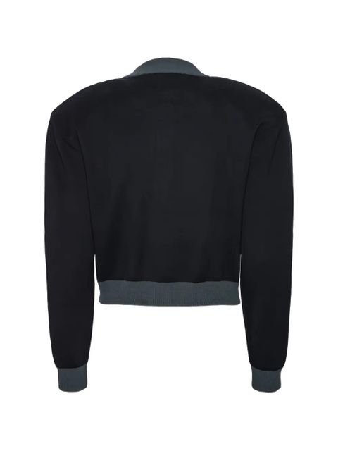 ROTATE BIRGER CHRISTENSEN letter-button cardigan - Blue - zdjęcie produktu nr 2