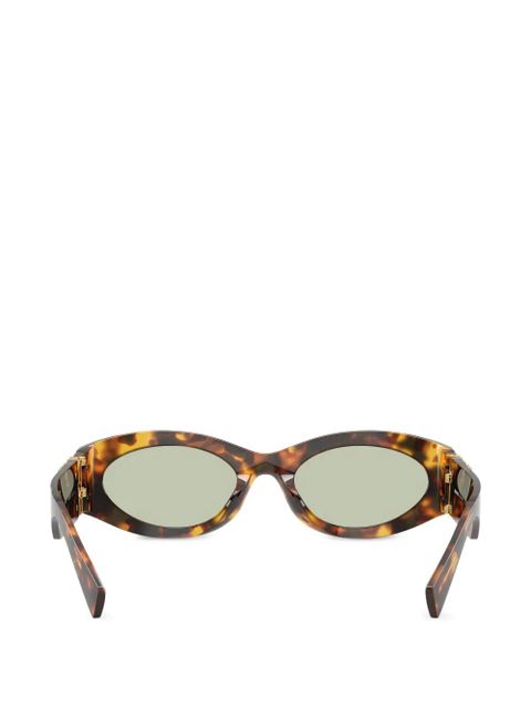 Miu Miu Eyewear oval-frame sunglasses - Brown