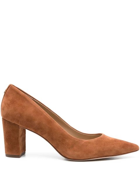 Lauren Ralph Lauren 70mm Lanette pointed-toe suede pumps - Brown - zdjęcie produktu nr 1