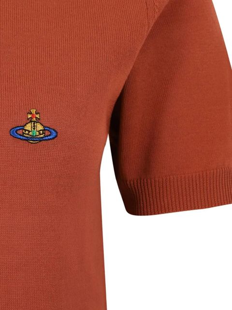 Vivienne Westwood orb crew-neck T-shirt - Orange
