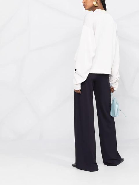 Jil Sander two-tone jumper - Neutrals - zdjęcie produktu nr 2