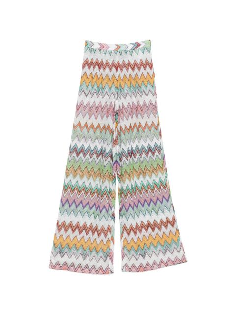 Missoni zigzag cover-up trousers - White - zdjęcie produktu nr 1