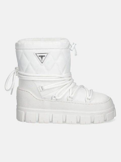 Guess śniegowce UNIQUES kolor biały FLFUNI FAB10