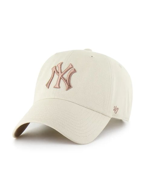 47 brand czapka z daszkiem bawełniana MLB New York Yankees - zdjęcie produktu nr 2