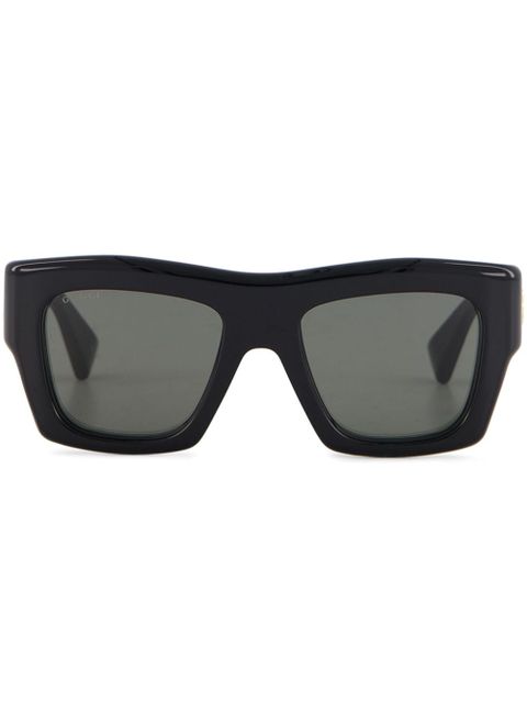 Gucci square-frame sunglasses - Black
