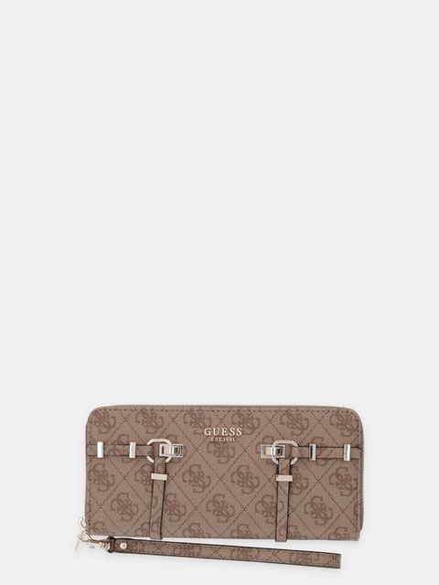 Guess portfel damski z imitacji skóry LEONA - zdjęcie produktu nr 2