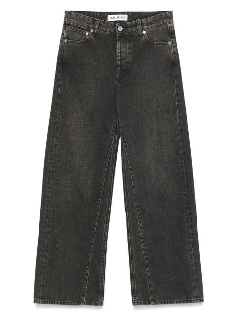 OUR LEGACY Treble Cut jeans - Black - zdjęcie produktu nr 1