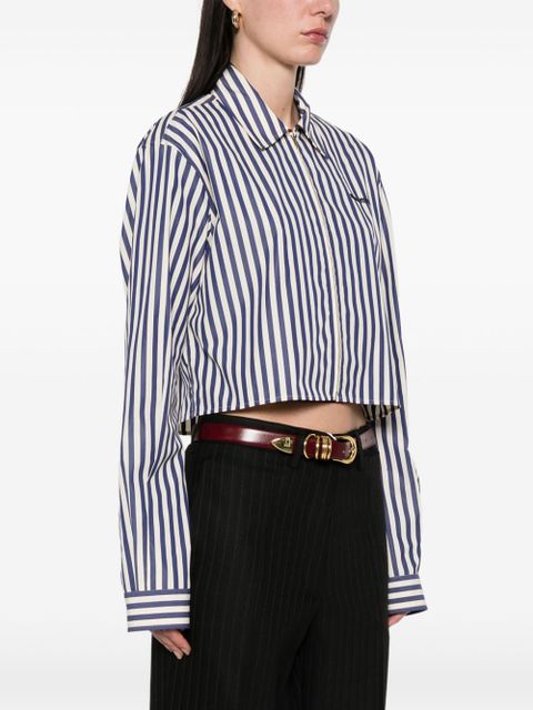 Miu Miu striped shirt - Blue