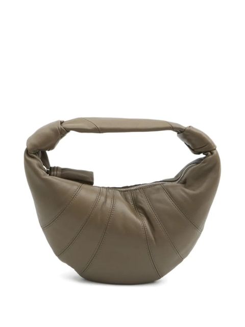 LEMAIRE mini Fortune Croissant knotted shoulder bag - Green - zdjęcie produktu nr 1