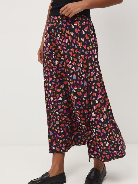 Medicine spódnica z rozcięciem z wiskozy - zdjęcie produktu nr 1