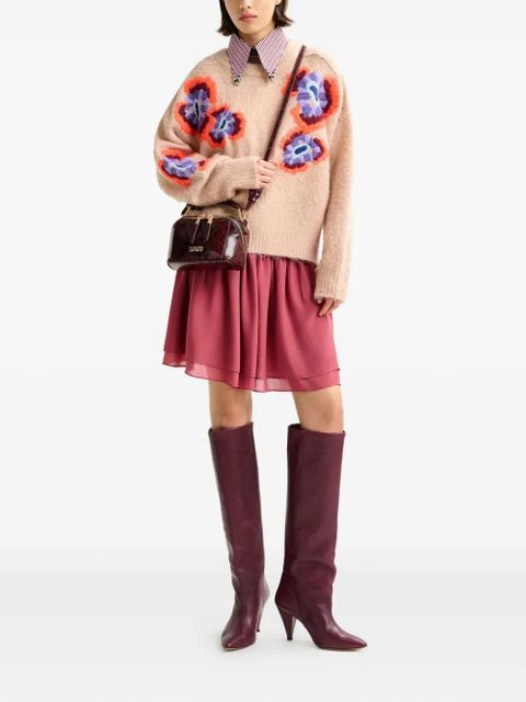 Essentiel Antwerp Impossible1 embroidered sweater - Neutrals - zdjęcie produktu nr 2