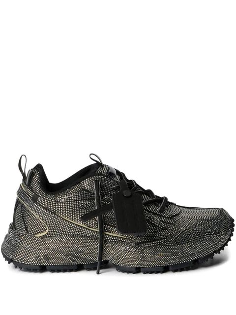 Off-White Be Right crystal-textured sneakers - Black - zdjęcie produktu nr 1
