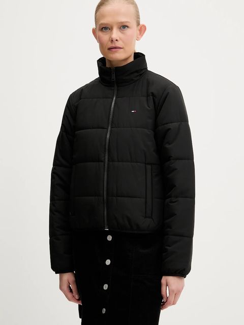 Tommy Jeans kurtka kolor czarny zimowa DW0DW20958