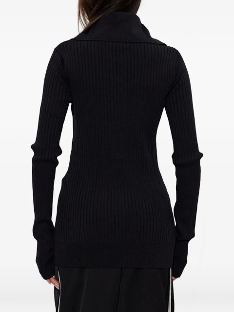 ENTIRE STUDIOS button-up polo top - Black