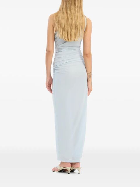ROTATE BIRGER CHRISTENSEN one-shoulder maxi dress - Blue