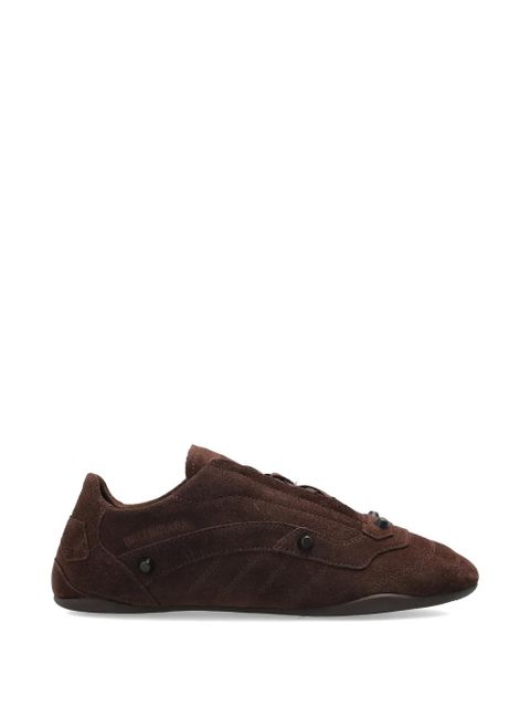 Balenciaga City studded leather sneakers - Brown - zdjęcie produktu nr 1