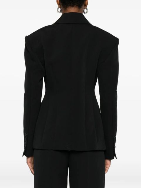 The Frankie Shop double-breasted blazer - Black