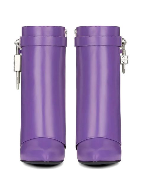 Givenchy Shark Lock ankle boots - Purple - zdjęcie produktu nr 2