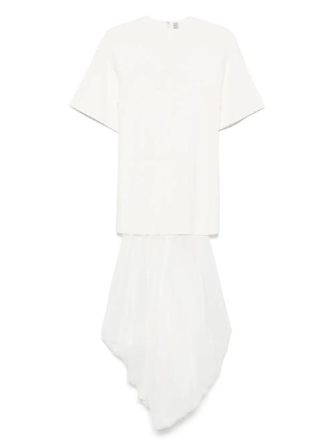 TOTEME panelled T-shirt dress - Neutrals - zdjęcie produktu nr 1