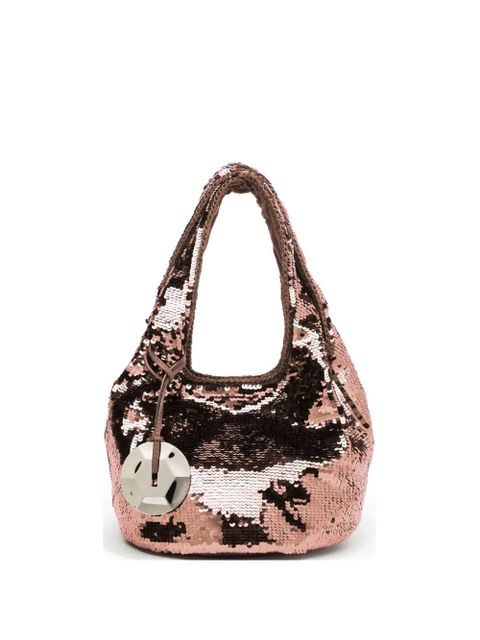 JW Anderson mini sequinned tote bag - Pink