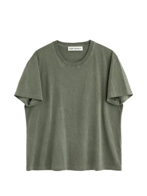 OUR LEGACY short-sleeves T-shirt - Green - zdjęcie produktu nr 2