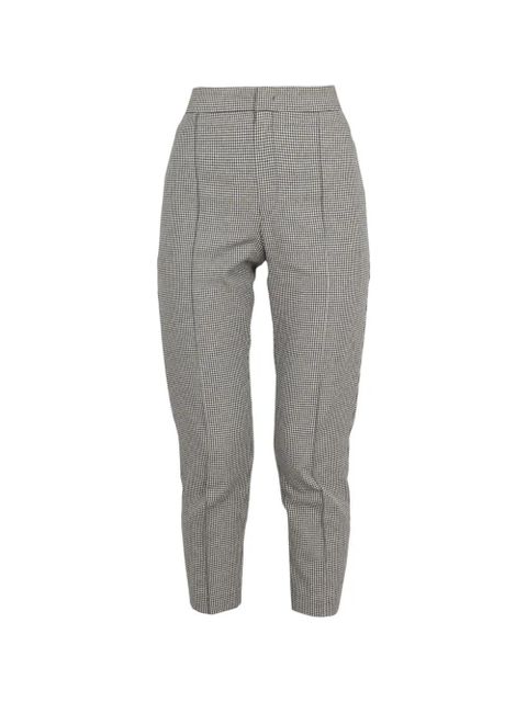 ISABEL MARANT houndstooth trousers - Black - zdjęcie produktu nr 1